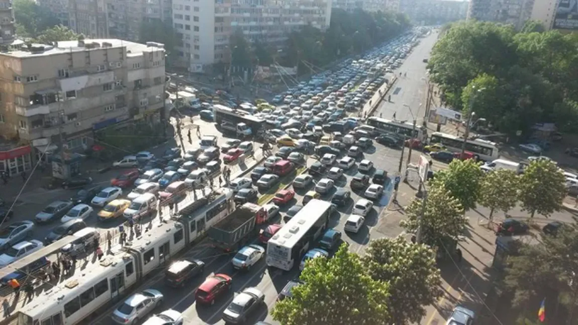 Bucureşti, pe primul loc în topul oraşelor europene cu cel mai aglomerat trafic