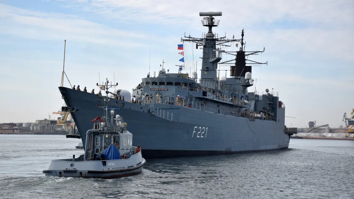 Fregata Regele Ferdinand pleacă în misiune NATO în Marea Mediterană