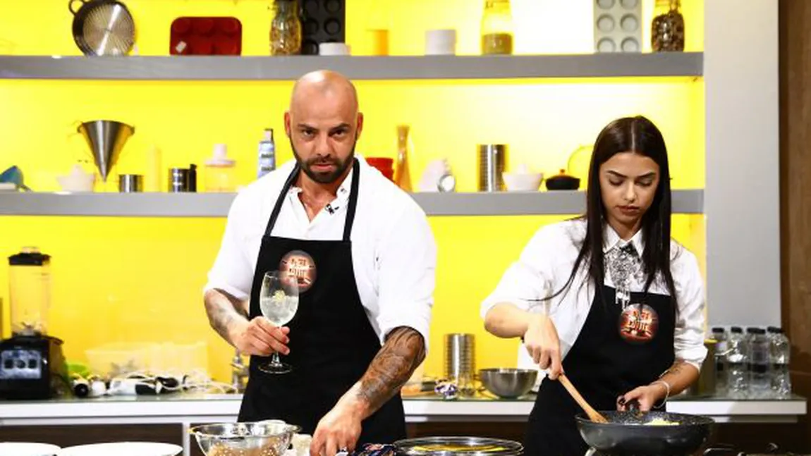 CHEFI LA CUŢITE. Giani Kiriţă şi fiica sa, apariţie surprinzătoare pentru juraţi FOTO