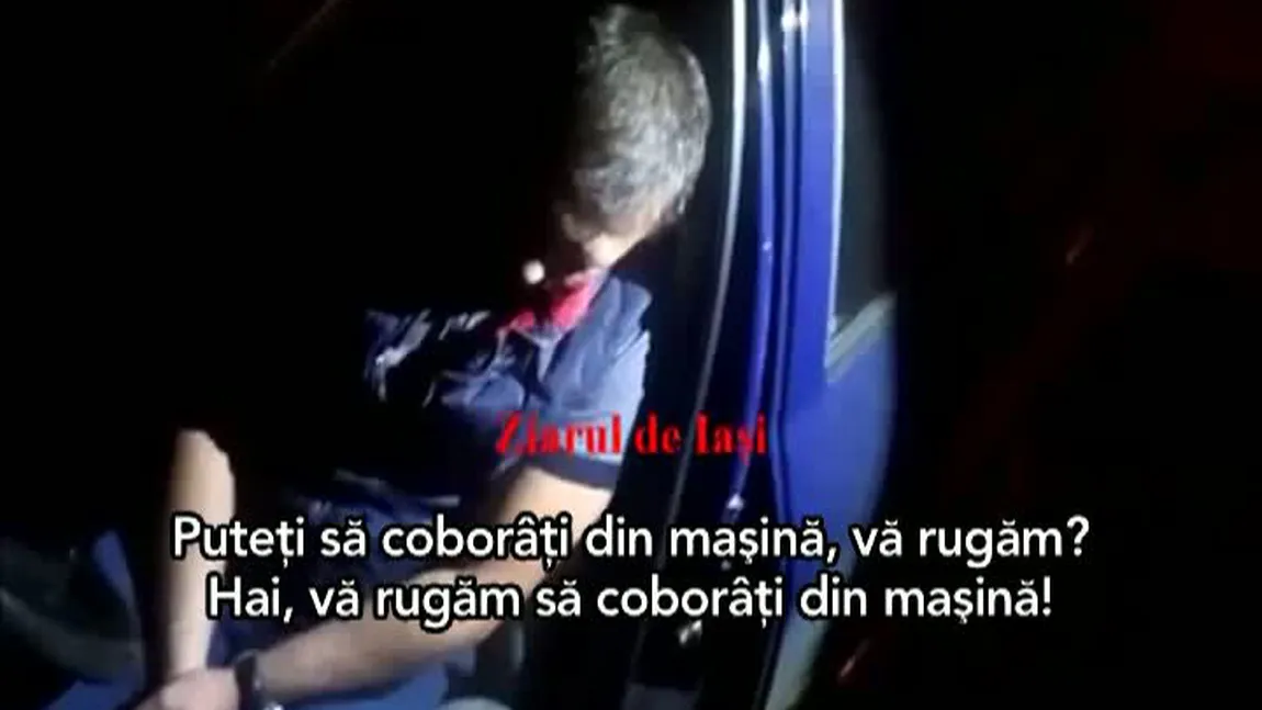 Şef de post beat criţă, găsit dormind la volan. IMAGINI ULUITOARE, poliţistul a fost lăsat să plece acasă