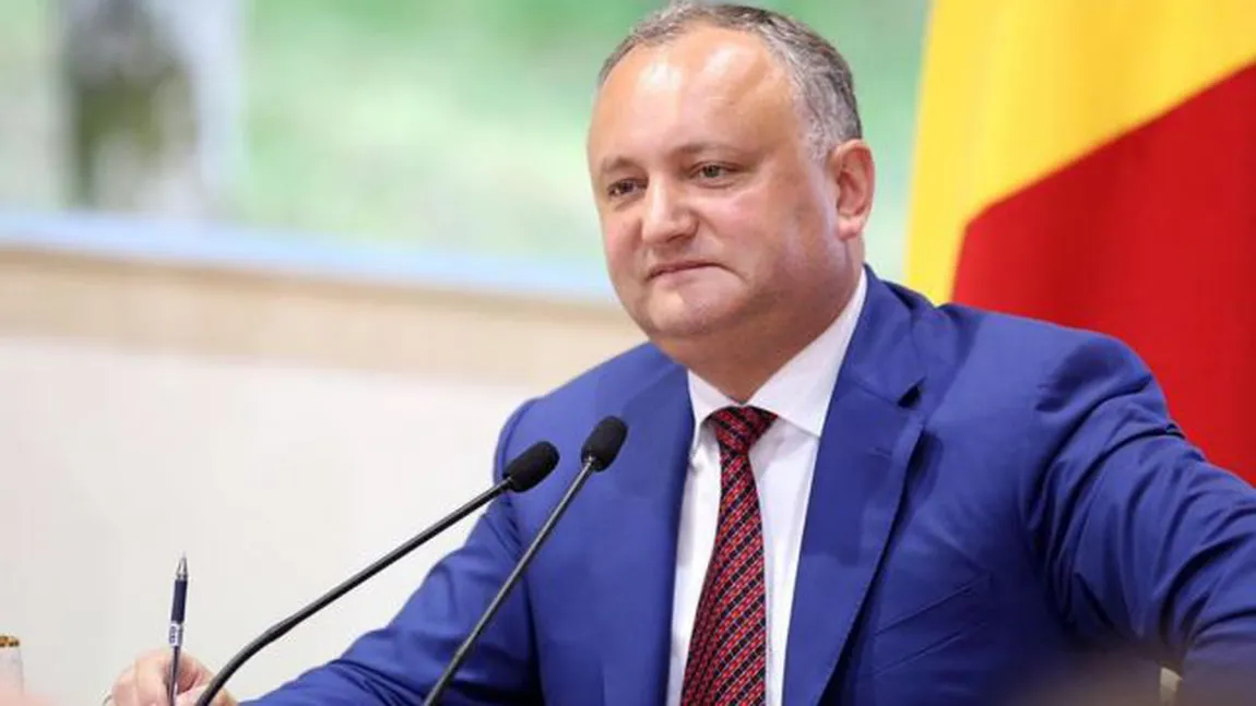 Igor Dodon, SUSPENDAT din funcţia de preşedinte al Republicii Moldova