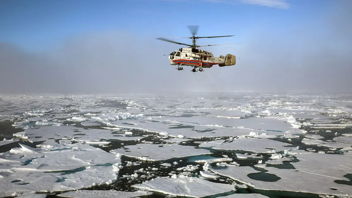 Un elicopter cu OPT persoane la bord, prăbuşit în Marea Groenlandei. Toate persoanele erau cetăţeni ruşi