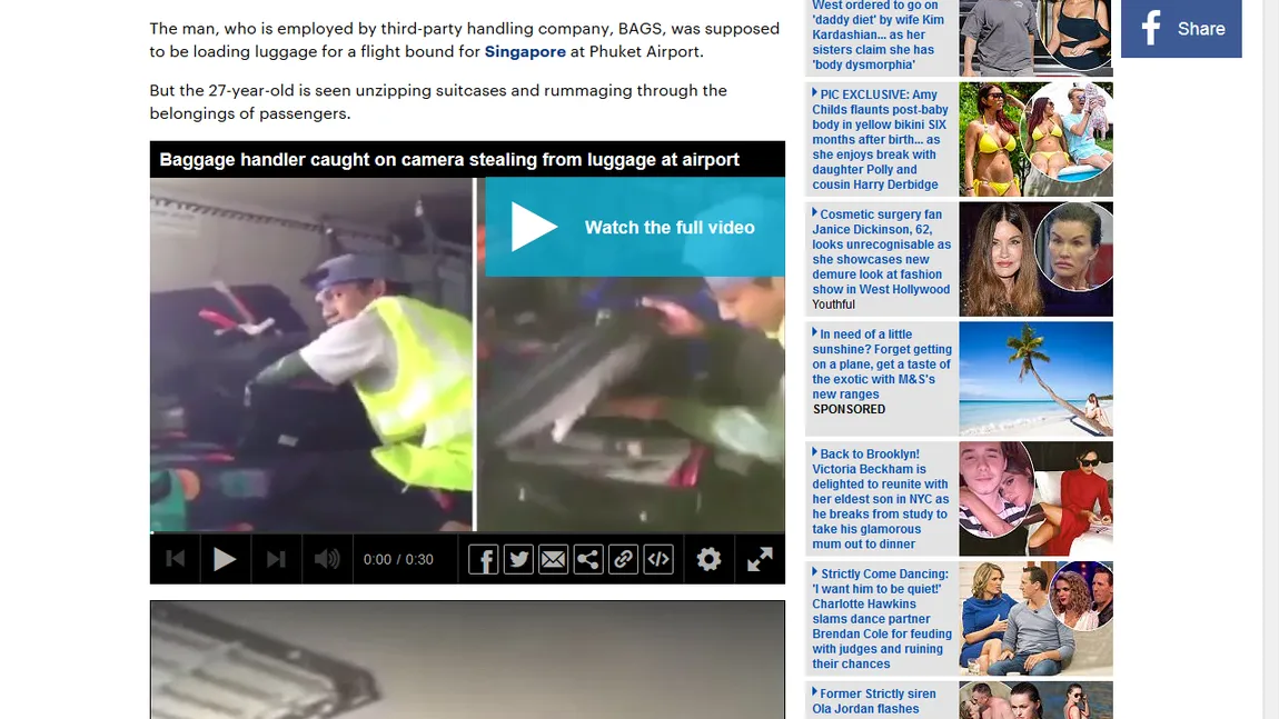 Cât de uşor se poate fura din bagajele pasagerilor din avion VIDEO
