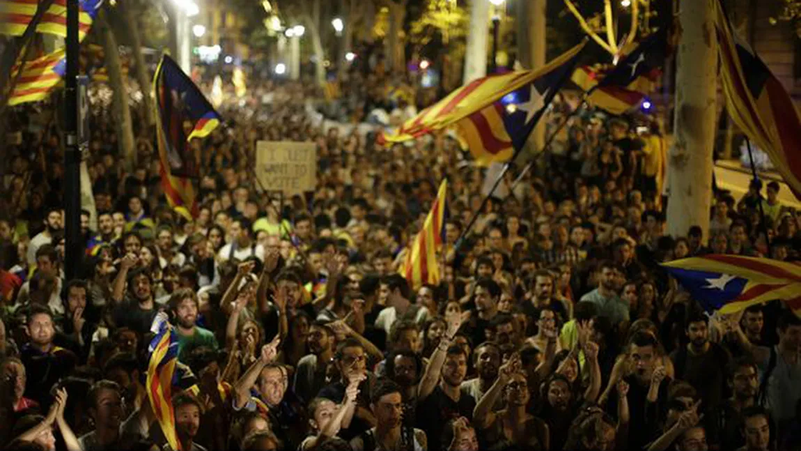 Rezultate definitive REFERENDUM CATALONIA. 90,18% din voturi, în favoarea independenţei
