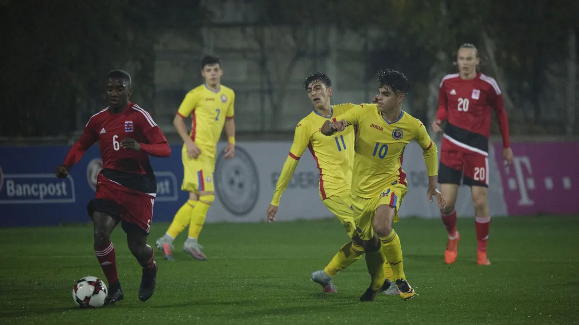 România, egal cu Luxemburg. Juniorii noştri de la Juventus Torino, Inter Milano şi Atletico Madrid s-au făcut de râs