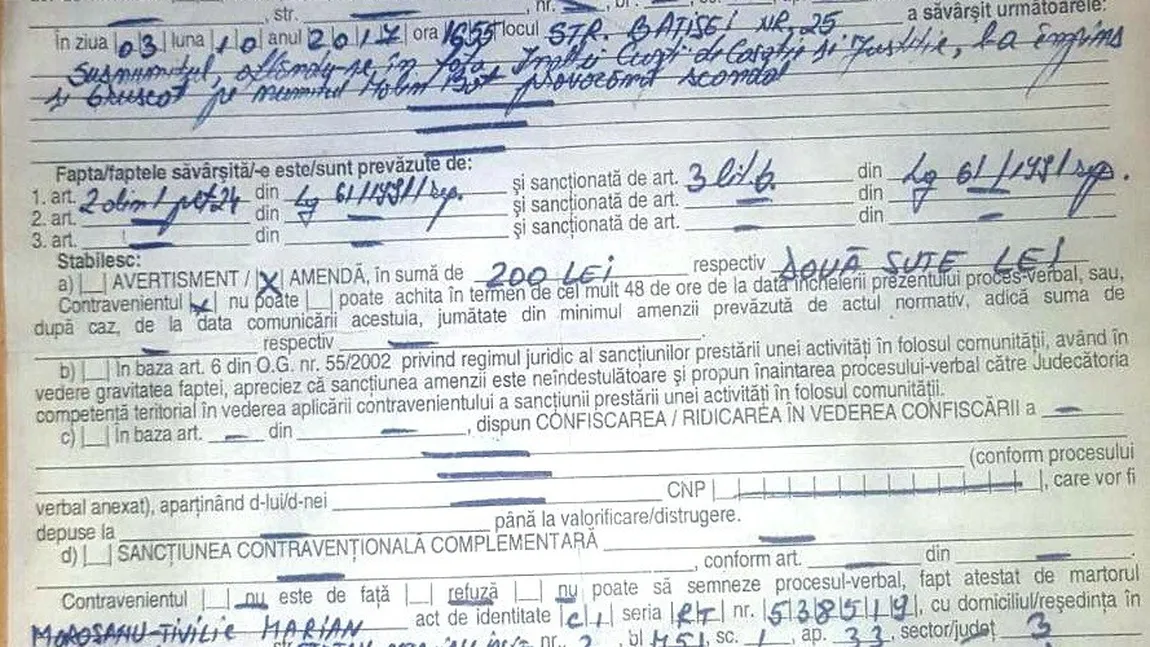 MĂRTURII ŞOCANTE la Poliţie în cazul scandalului de la Înalta Curte cu Mălin Bot