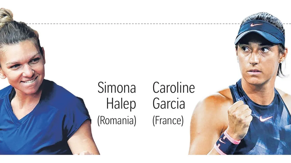 SIMONA HALEP - CAROLINE GARCIA 7-5, 6-1. Simona este în semifinale la Rogers Cup