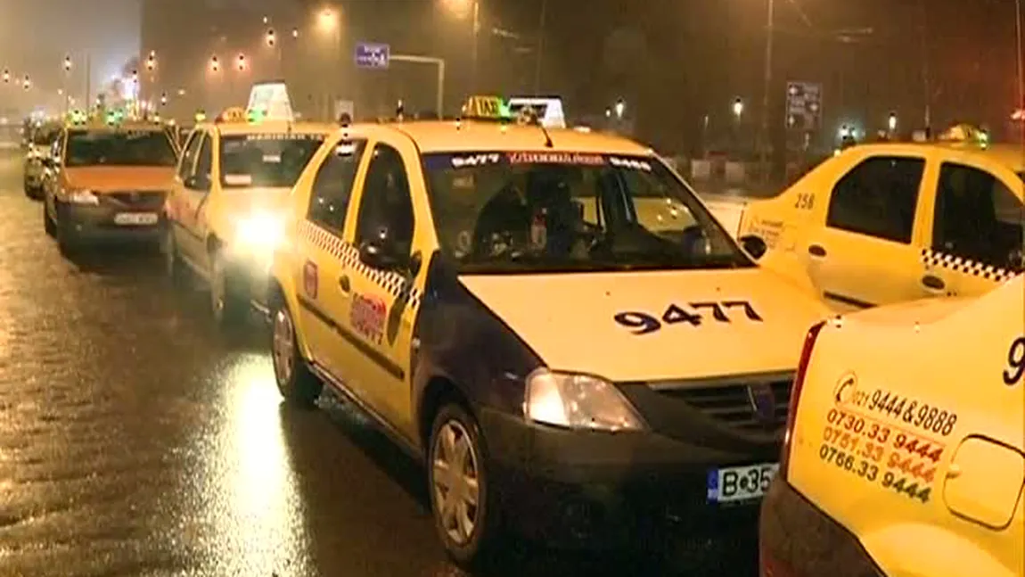 Un taximetrist beat a fugit de sub nasul poliţiştilor după accident