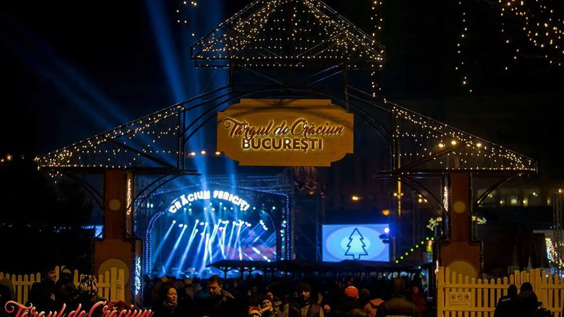 Târgul de Crăciun Bucureşti se deschide de 1 decembrie, în Piaţa Constituţiei: brad înalt de 30 de metri, patinoar şi căsuţe