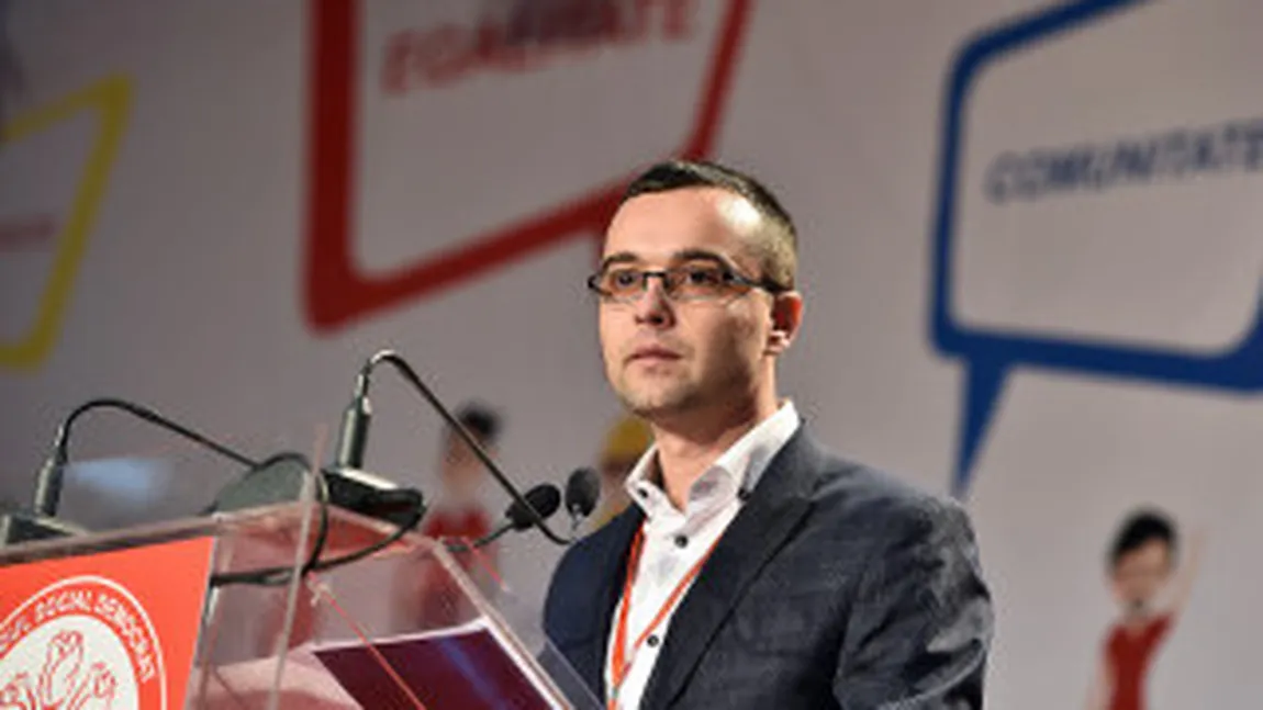 Alegeri la TSD: Gabriel Petrea, singurul candidat înscris în cursa pentru şefia Tineretului Social Democrat