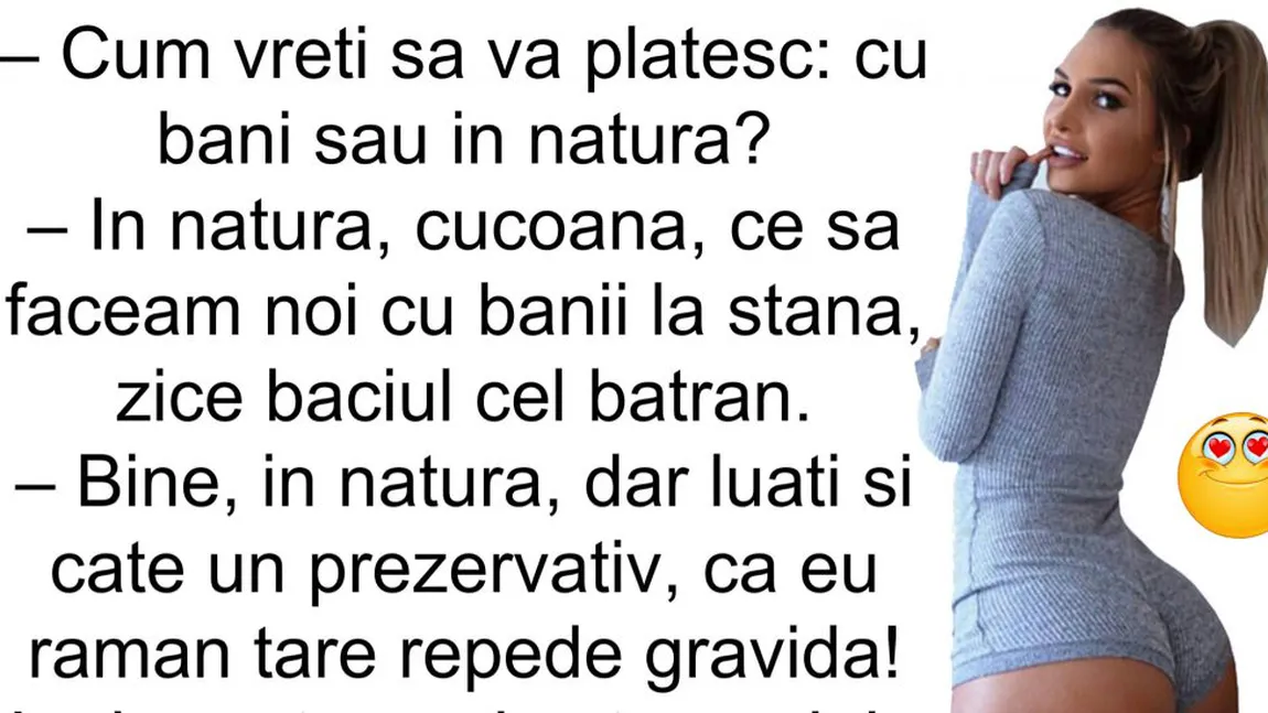 BANCUL ZILEI. Cum vreţi să vă plătesc: cu bani sau în natură?