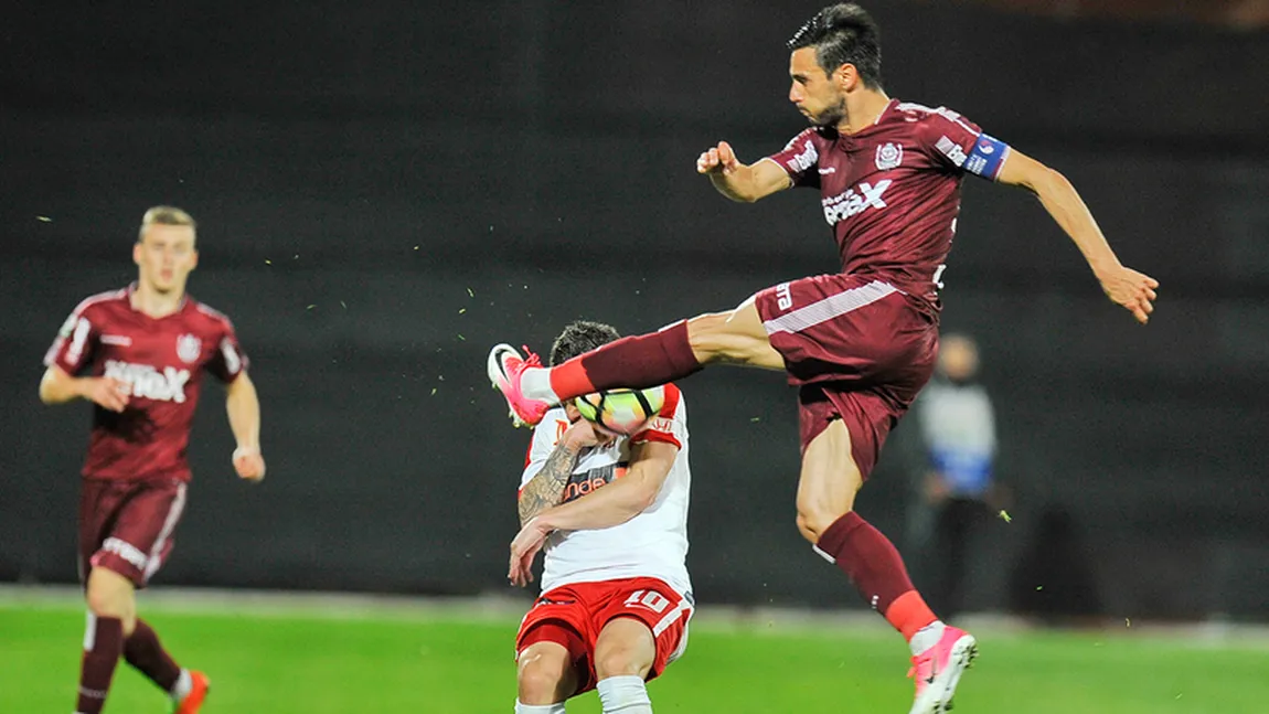 CFR CLUJ - SEPSI 2-0. Ardelenii se distanţează la 5 PUNCTE de FCSB. Vezi CLASAMENTUL