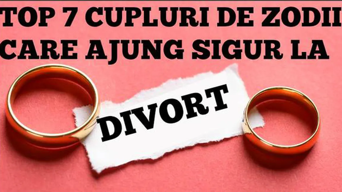 Zodiile care sunt predispuse la divorţ. Căsniciile lor ajung să se destrame de multe ori