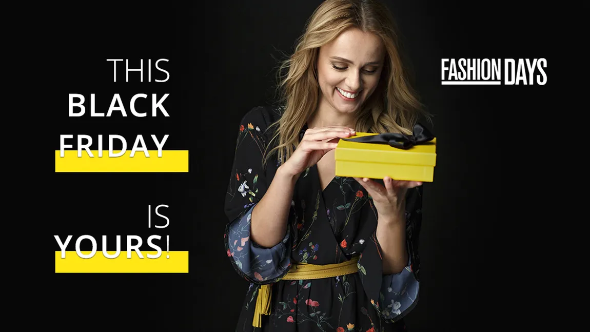 Black Friday 2018, la Fashion Days: 1 MILION DE PRODUSE, oferte pentru bijuterii cu diamante, genţi, haine şi accesorii de lux