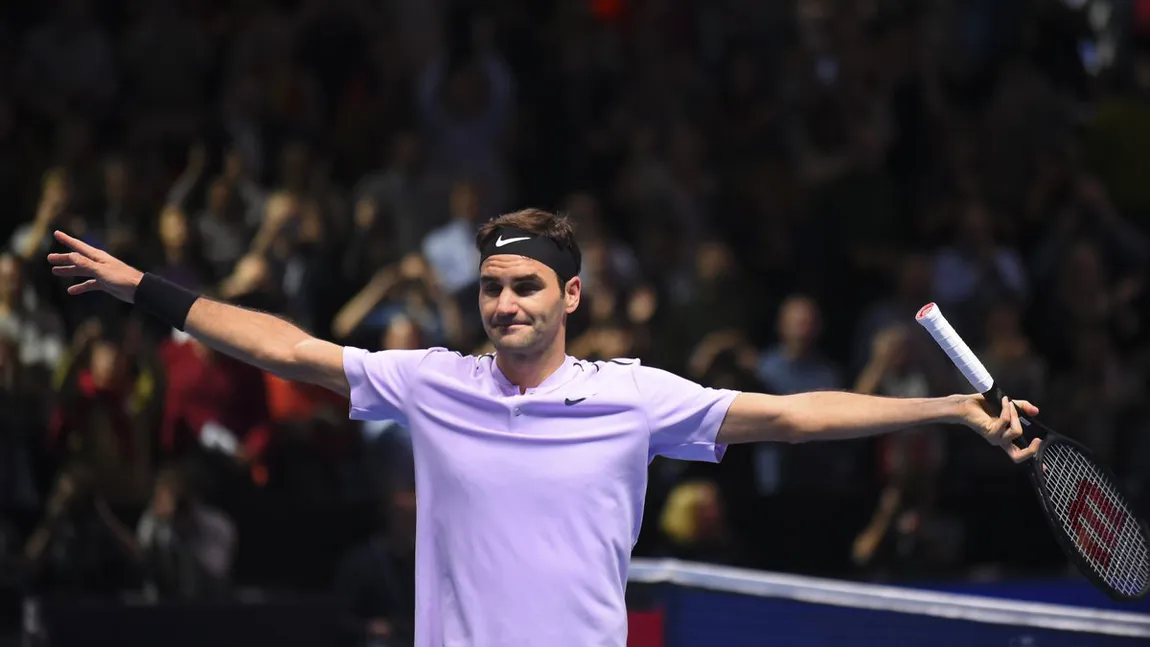 TURNEUL CAMPIONILOR 2017. Roger Federer s-a calificat în semifinale. Elveţianul se îndreaptă spre al şaptelea titlu