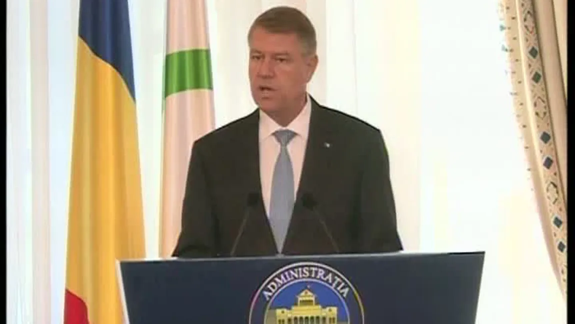 Klaus Iohannis: Moţiunea de cenzură este un exerciţiu democratic bun