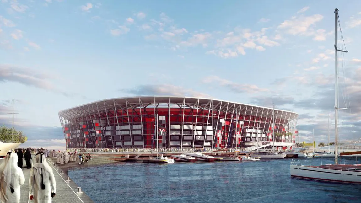 CM QATAR 2022. Ras Abu Aboud Stadium, prima arenă demontabilă, transportabilă şi refolosibilă VIDEO