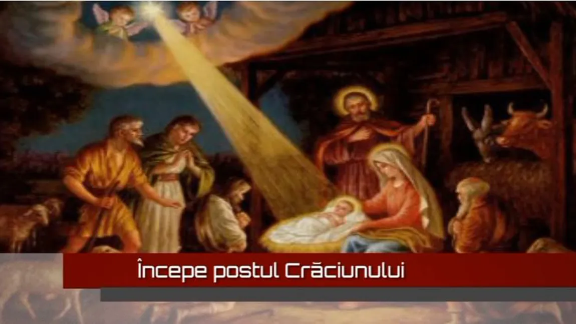 CALENDAR ORTODOX 15 noiembrie: A început Postul Crăciunului. Ce sfinţi sunt prăznuiţi miercuri