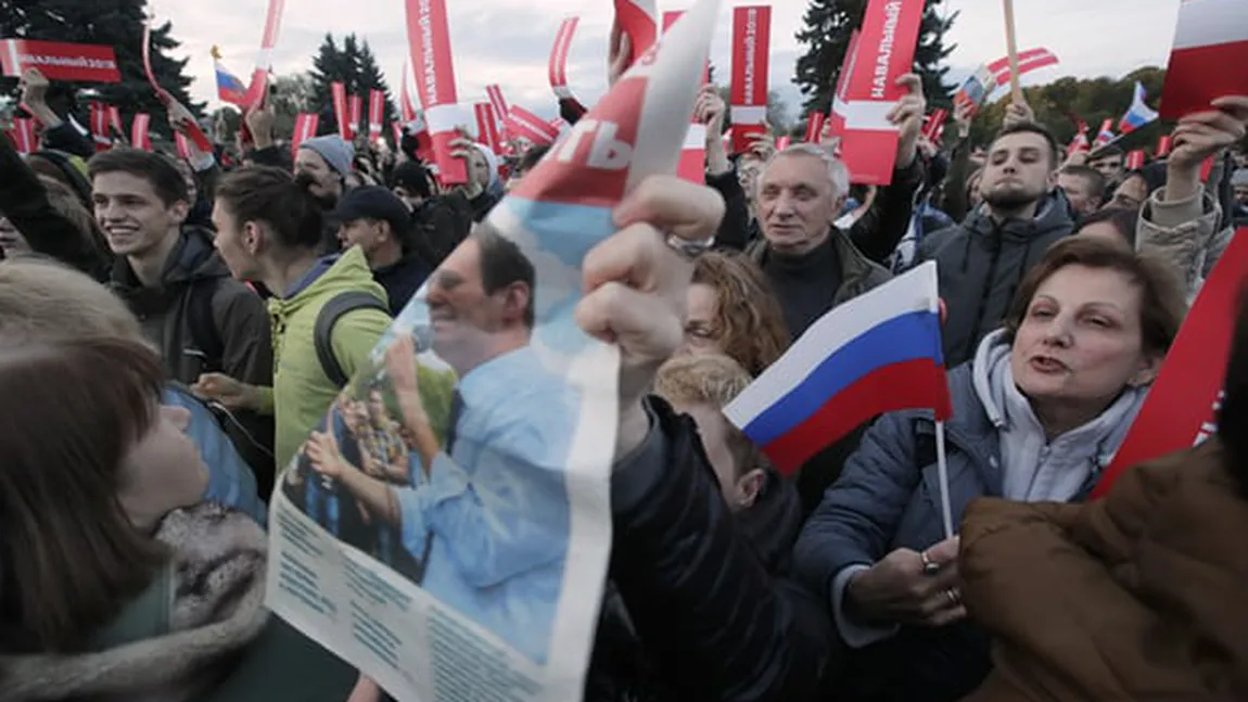 Arestări în rândul stângii naţionaliste ruse cu ocazia unei manifestaţii, în Sankt-Petersburg