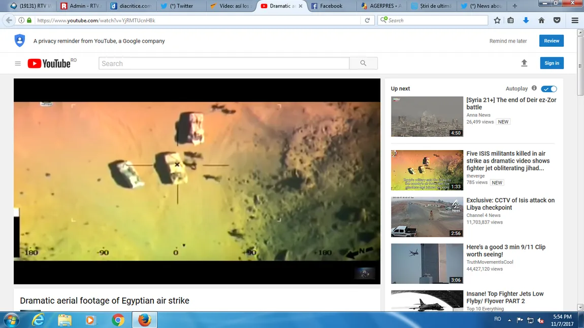 Imagini dramatice de la un atac asupra ISIS. Cinci terorişti au fost ucişi VIDEO