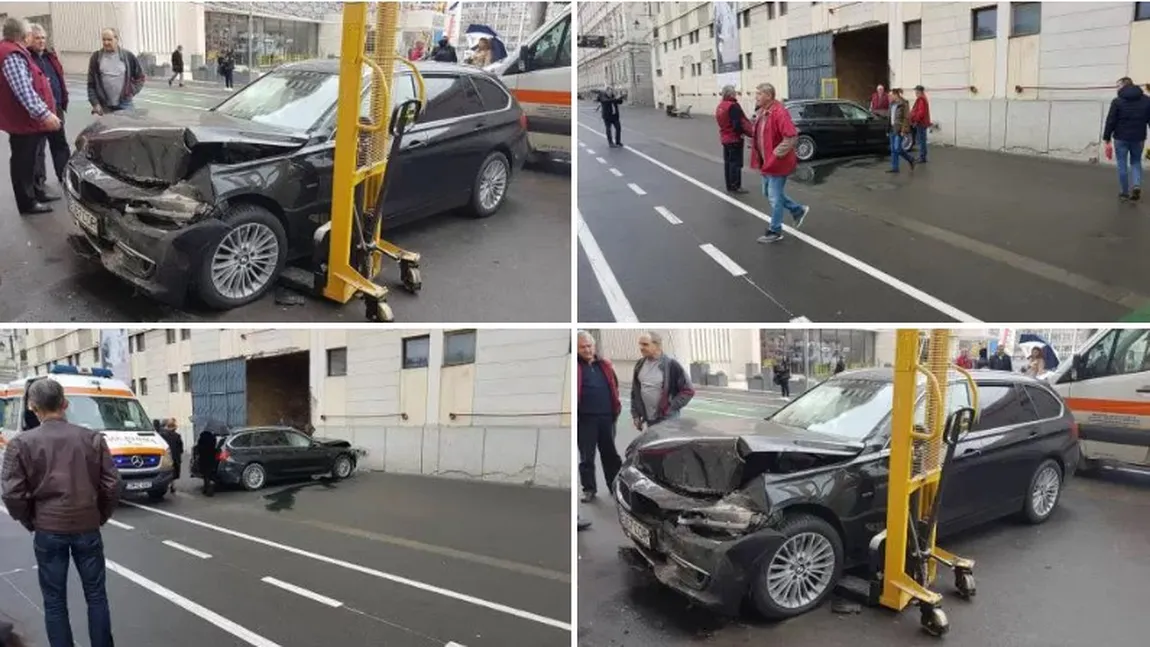 Directorul Operei din Timişoara a intrat cu maşina în zidul operei