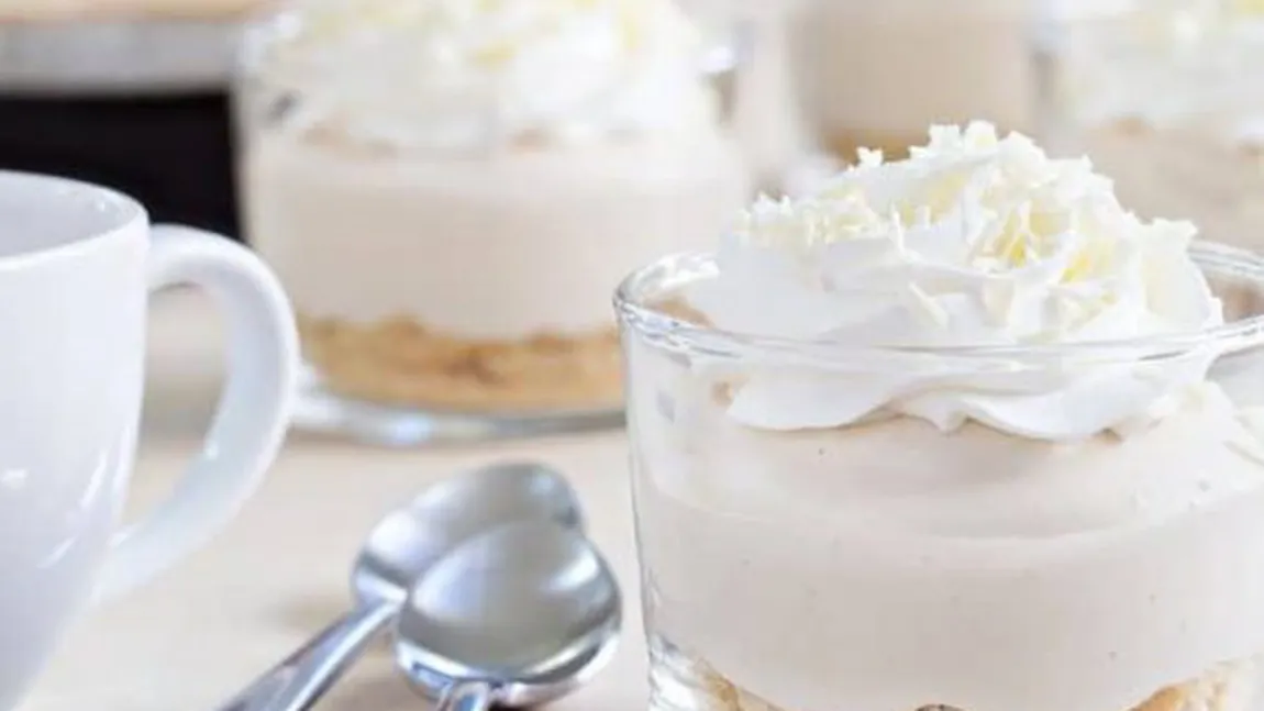 REŢETA ZILEI: Cum se prepară tiramisu cu ciocolată albă
