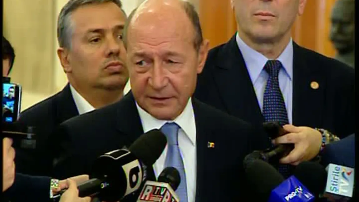 Băsescu: Comunicatul Departamentului de Stat trebuie luat foarte în serios. E expresia neîncrederii