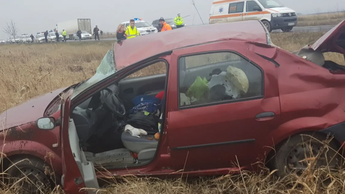 Accident grav în judeţul Buzău. Fostul deputat Aurelian Mihai, printre persoanele rănite