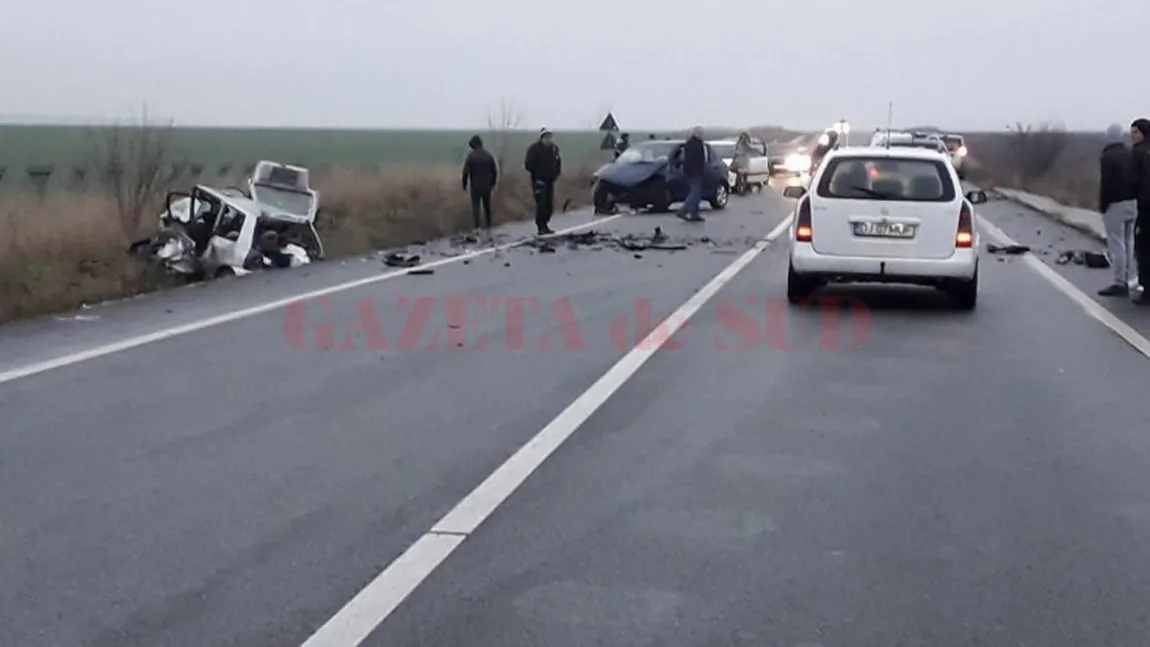 Accident GRAV în Dolj. Două femei au murit, iar un bărbat a fost rănit