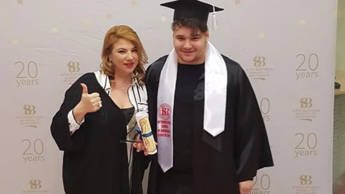 Mihaela Borcea, mesaj emoţionant pentru fiul ei, Patrick, la împlinirea vârstei de 20 de ani FOTO