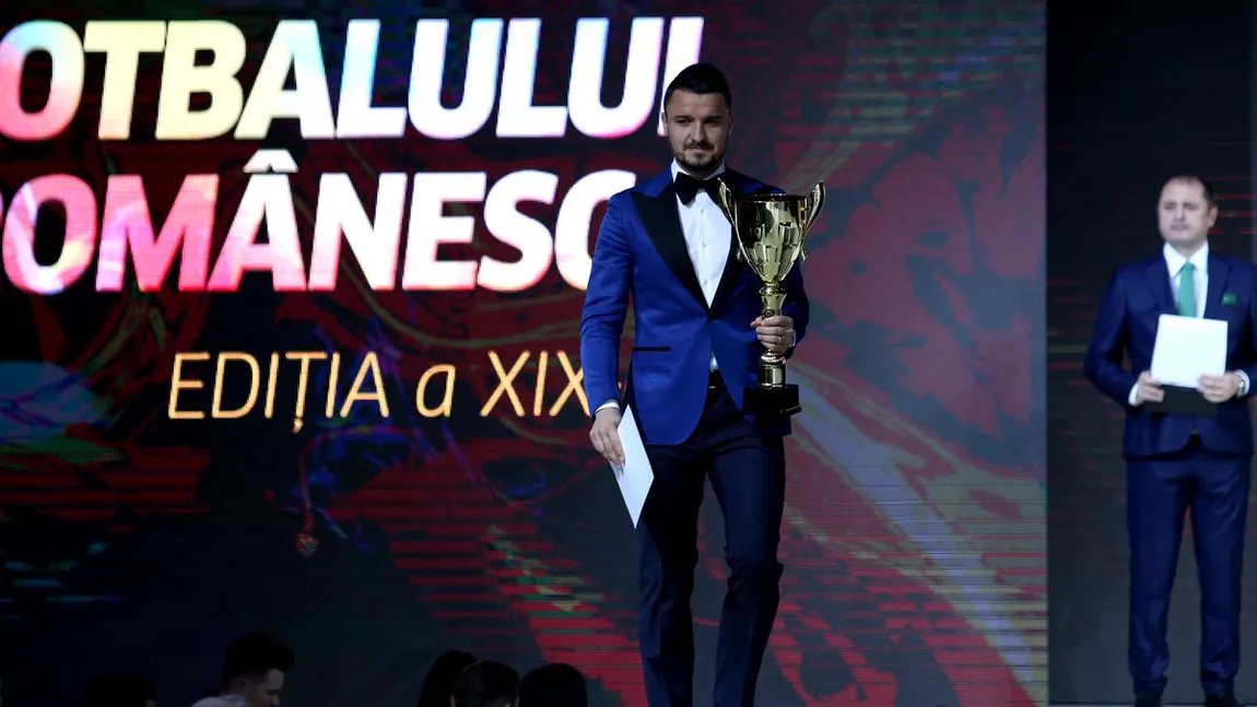 GALA FOTBALULUI ROMÂNESC 2017. Budescu, cel mai bun fotbalist român al anului. LISTA PREMIILOR