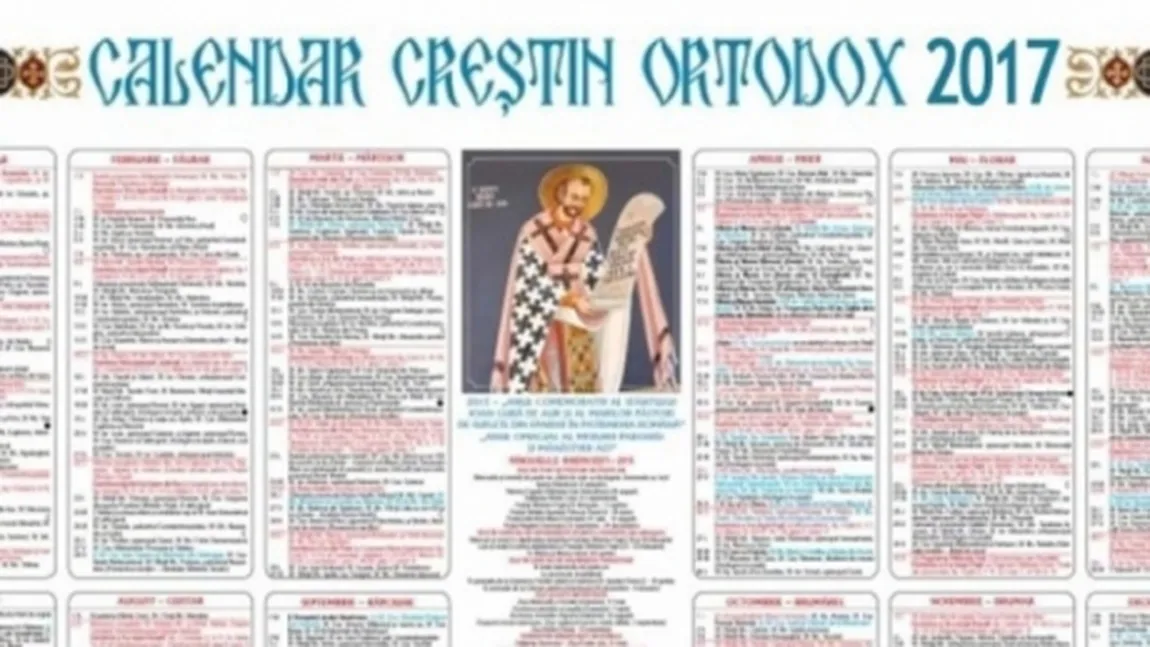 CALENDAR ORTODOX 5 DECEMBRIE 2017: Ce sfinţi sunt celebraţi marţi