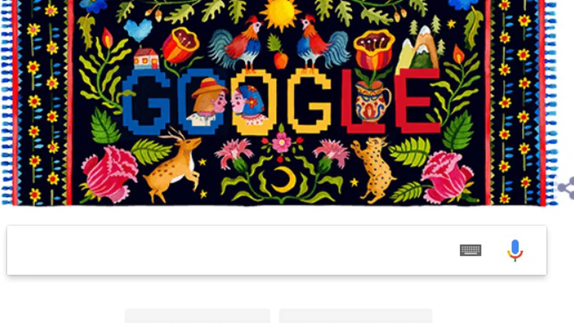 Ziua Naţională: Ce simboluri a ascuns Google în desenul care defineşte România
