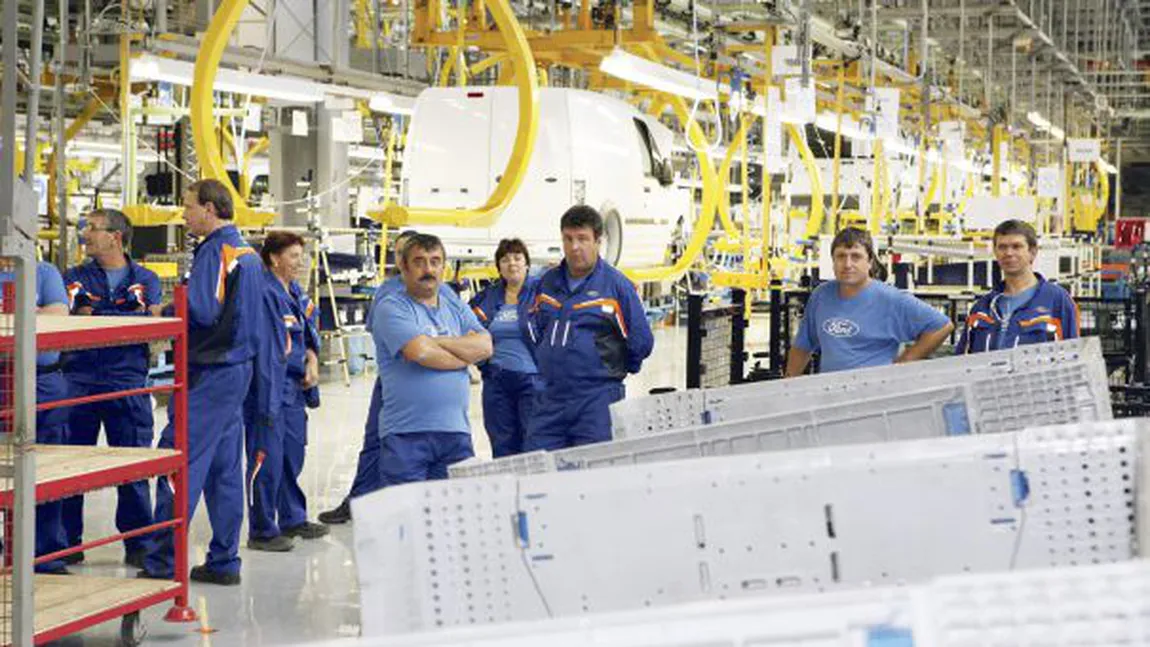 Grevă la fabrica Ford de la Craiova, a doua zi după ce patronatul a încheiat cu sindicatele un nou contract colectiv de muncă