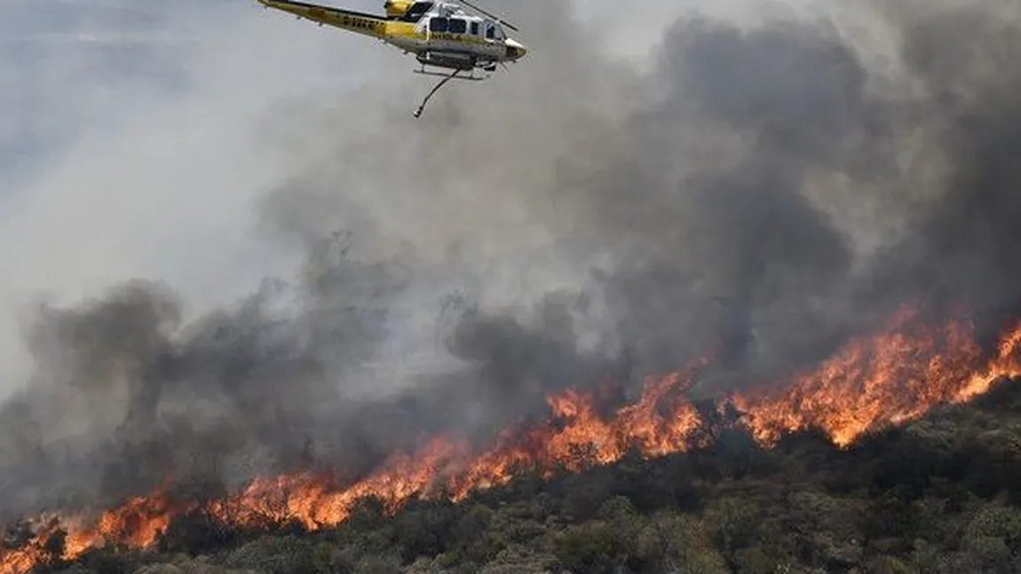 Incendiul din California, care a distrus 110.000 de hectare, ţinut sub control în proporţie de 50%
