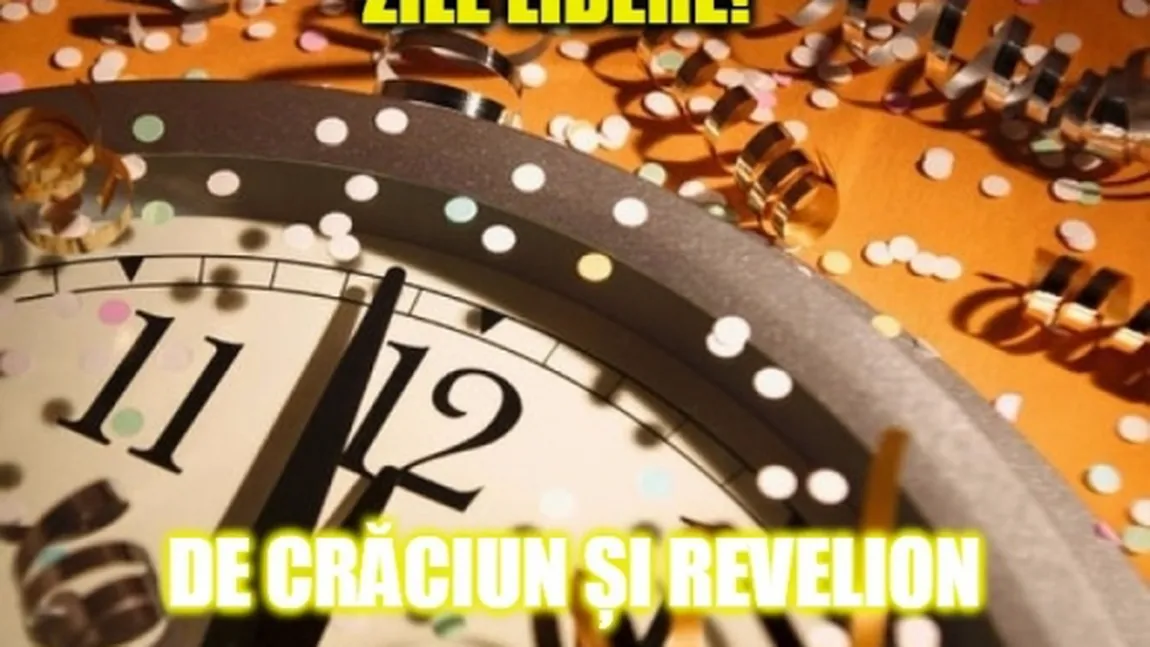 Sărbătorile de iarnă aduc opt zile libere. Ce se întâmplă cu cei care lucrează de Crăciun şi Revelion