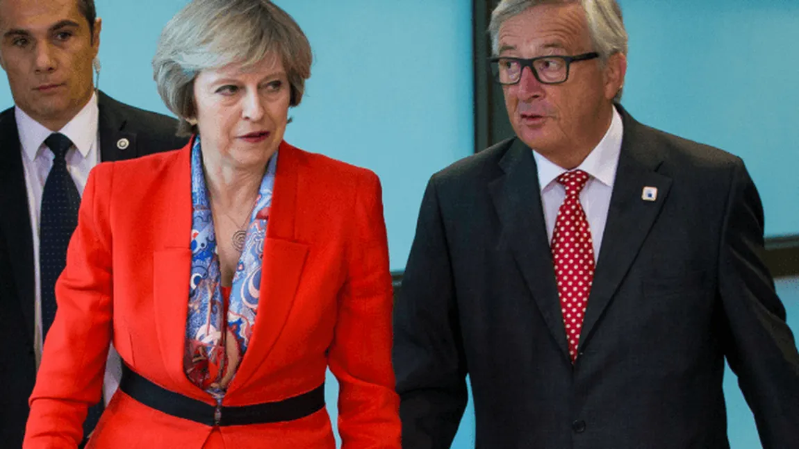 Jean-Claude Juncker şi Theresa May nu au ajuns la un acord privit procedura de Brexit