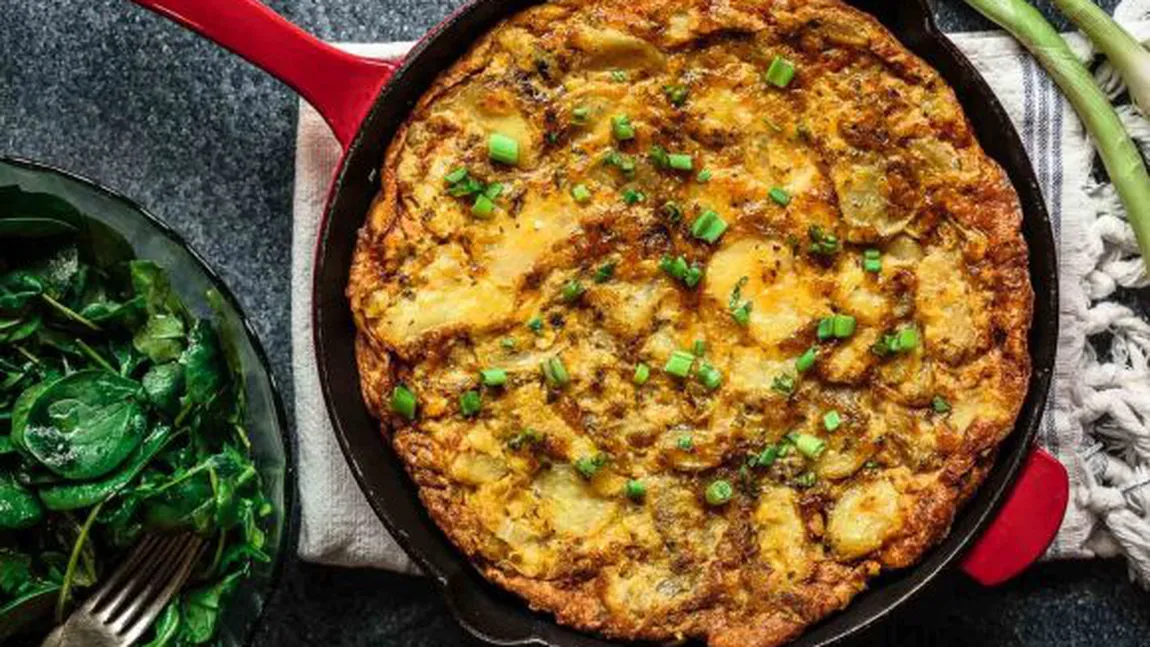 Reţetă spaniolă de omletă la cuptor