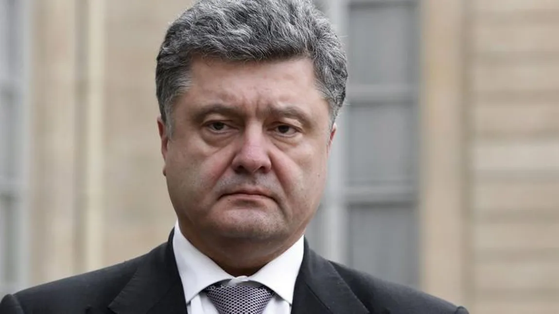 Petro Poroşenko organizează un referendum rapid pentru aderarea Ucrainei la NATO şi UE