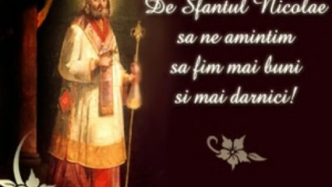 MESAJE DE SFANTUL NICOLAE: cele mai frumoase mesaje de Sf. Nicolae 2018