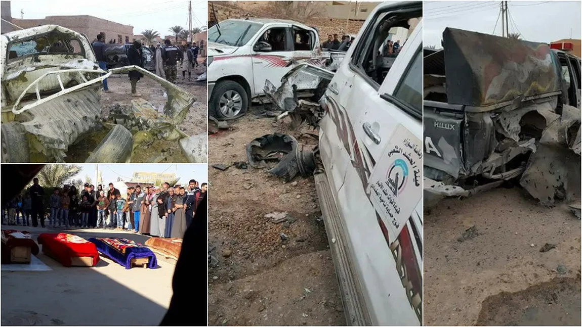 Americanii au omorât opt miliatri aliaţi, în Irak. Un elicopter al SUA a atacat un convoi din greşeală