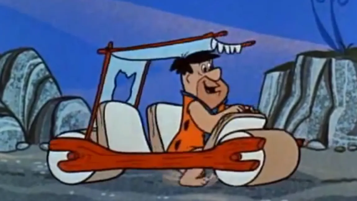 Familia Flintstone revine în actualitate cu o maşină din epoca de piatră. Cine este noul proprietar