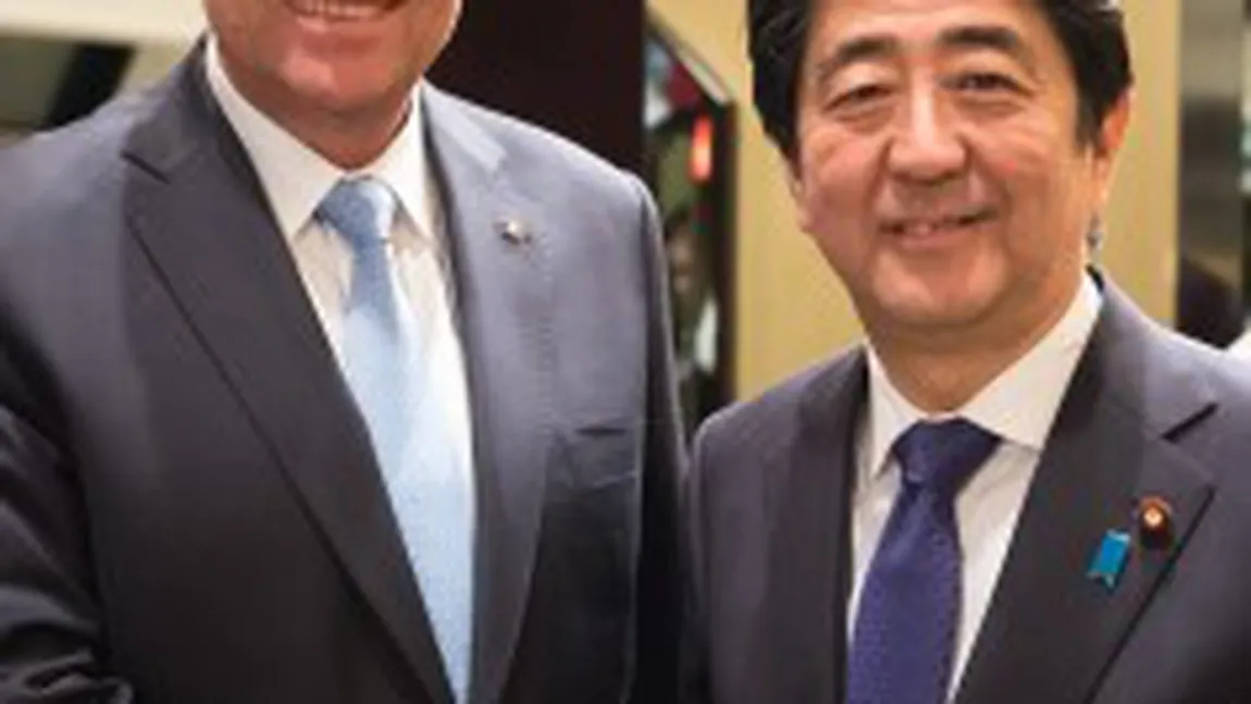 Premierul Shinzo Abe şi Klaus Iohannis au căzut de acord că nu pot accepta înarmarea nucleară a Phenianului