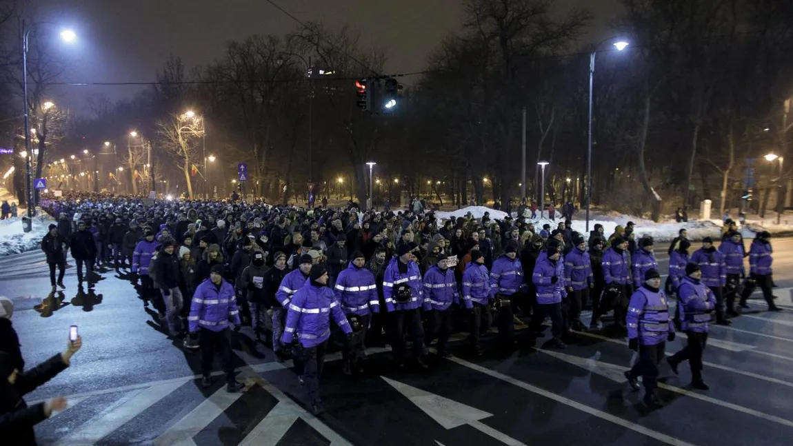 Mesajul Jandarmeriei către manifestanţi cu o zi înainte de marele protest anunţat pentru 20 ianuarie la Bucureşti