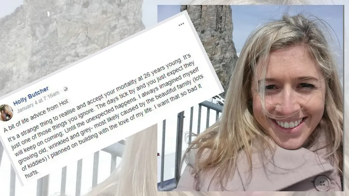 Mai avea doar câteva zile de trăit, aşa că a lăsat o scrisoare emoţionantă. Toată lumea a plâns când a citit-o