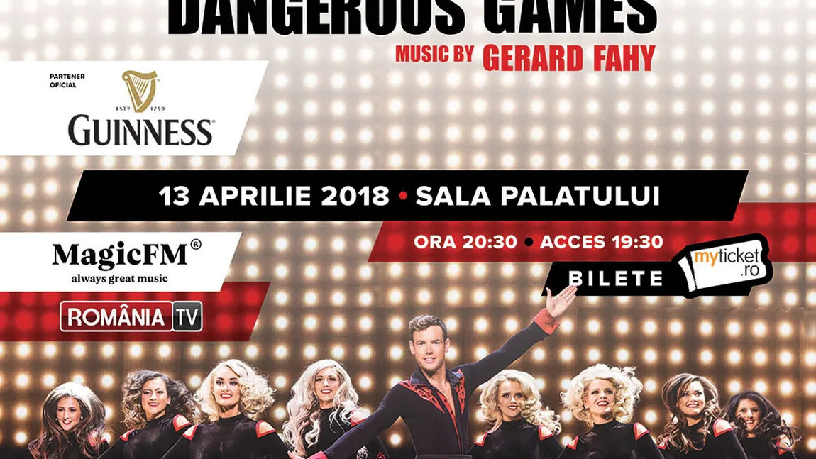 Lord of the Dance: Dangerous Games la Bucureşti. Două categorii de bilete, aproape epuizate
