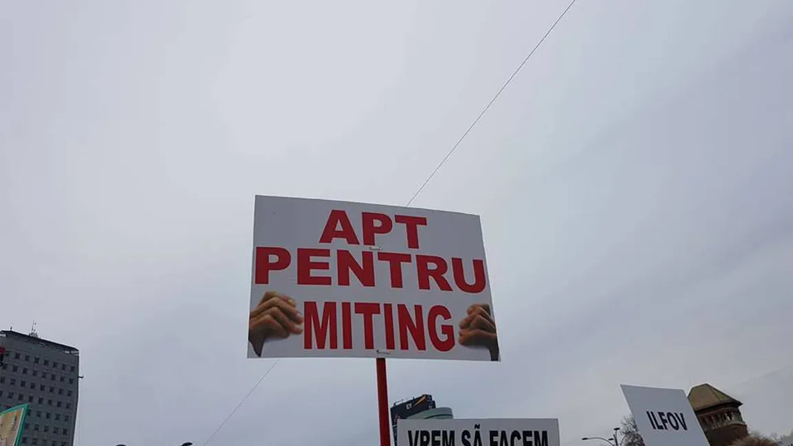 PROTEST în SĂNĂTATE. Medici: Faptul că se încearcă punerea pumnului în gura doctorilor nu înseamnă că s-au rezolvat problemele