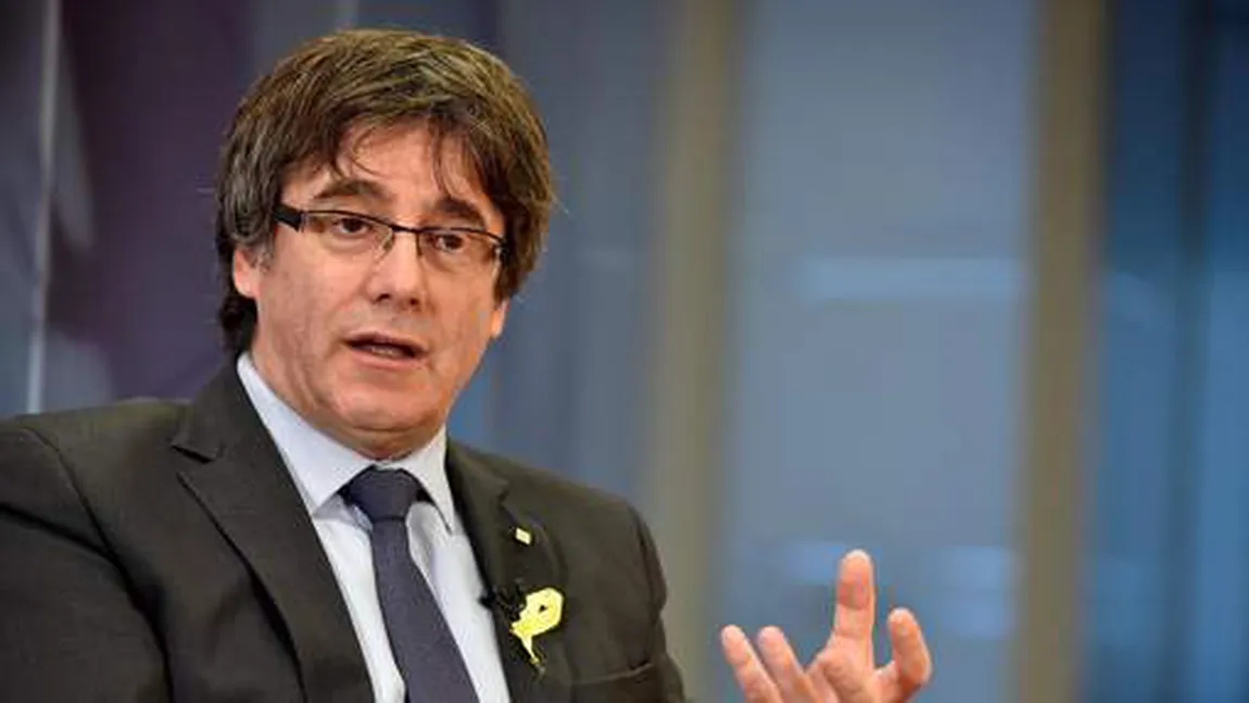 Puigdemont confirmă că doreşte să redevină şef al executivului catalan, dar rămâne evaziv cu privire la revenirea în Spania