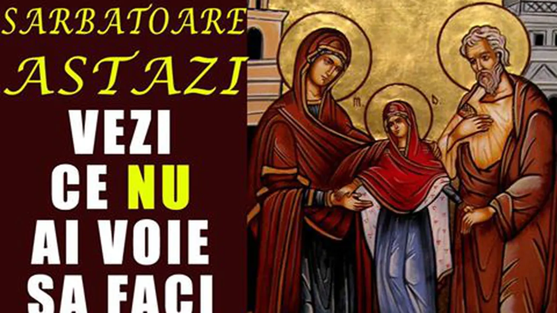 CALENDAR ORTODOX 2018: Sfânta care protejează familia. Ce trebuie să facă fiecare creştin pentru bunăstarea casei