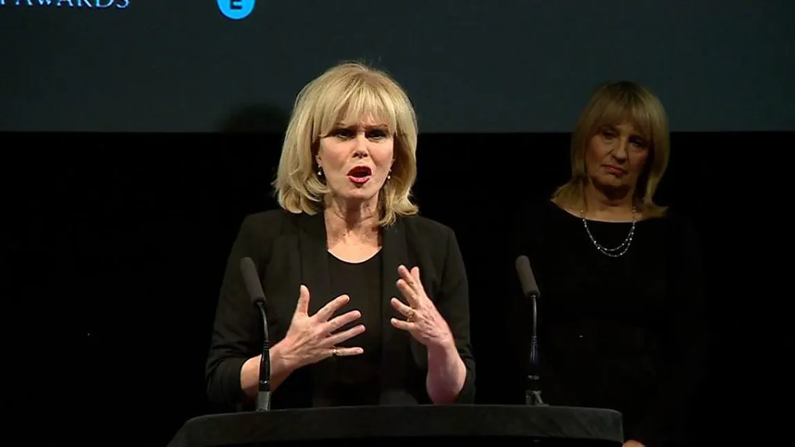 BAFTA 2018: Joanne Lumley a lăudat mişcarea Time's Up şi a susţinut un monolog amuzant în debutul galei
